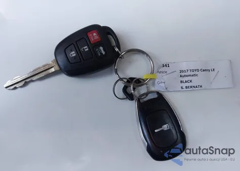 2017 Toyota Camry Le from USA, damaged, VIN 4T1BF1FK2HU690954